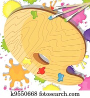 Art painting party invitation Art painting party invitation