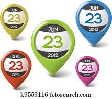 vektor, kalender, element, für, dein, web vektor, kalender, element, für, dein, web