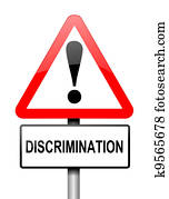 Discrimination alert concept