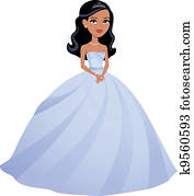 Girl Dressed in Princess Gown Girl Dressed in Princess Gown