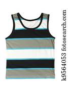 Sleeveless children's shirt 