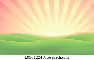 Summer Nature Sunrise Background Summer Nature Sunrise Background
