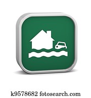 Flood sign Flood sign
