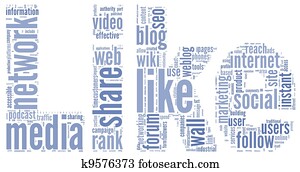 Like symbol in tag cloud on white Like symbol in tag cloud on white