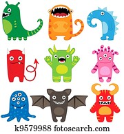 Monster set Monster set