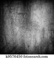 אפור, גראנג, קיר, טקסטורה, רקע