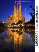 La Sagrada Familia, Barcelona, Spain. La Sagrada Familia, Barcelona, Spain.