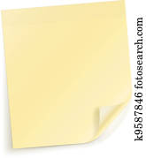 Note sticky Sheet