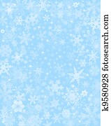 דק, שלג כחול, רקע