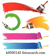 Paint Brush Stroke Paint Brush Stroke