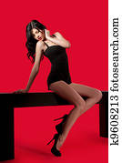 an attractive young woman