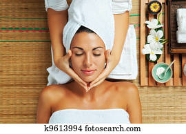 woman on spa woman on spa