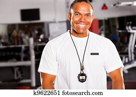 happy male personal trainer happy male personal trainer
