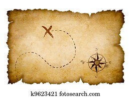Pirates treasure map Pirates treasure map