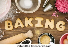 לאפות עוגיות