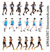 marathon runners marathon runners