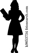 Female Nurse Silhouette