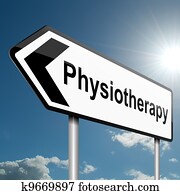 Physiotherapy concept. Physiotherapy concept.
