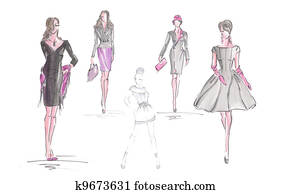 Fashion sketch Fashion sketch