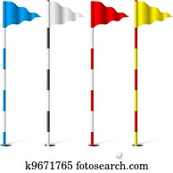 Golf flags Golf flags