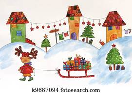Christmas card Christmas card