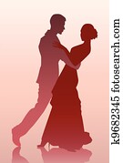 Couple dancing