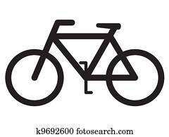 bicycle silhouette bicycle silhouette