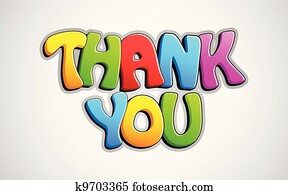 Colorful Thank You Colorful Thank You