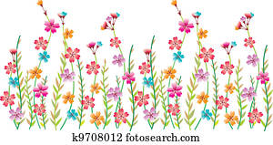 flor, imaginación, frontera