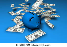 Piggybank Savings Waterfall Piggybank Savings Waterfall