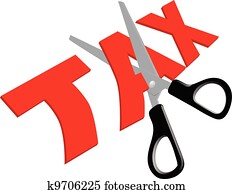 Scissors cut unfair too high Taxes
