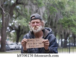 ללא בית, איש