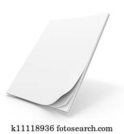 3d book with blank cover 3d book with blank cover