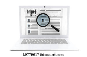 3d, illustration, isolated, white background, resume, personnel selection, the options 3d, illustration, isolated, white background, resume, personnel selection, the options