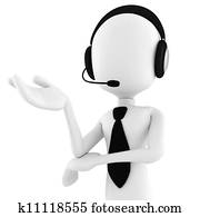 3d man call center offering support 3d man call center offering support
