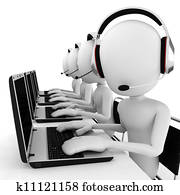 3d man call center 3d man call center