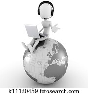 3d man online call center 3d man online call center