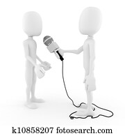 3d man reporter - interview 3d man reporter - interview