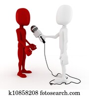 3d man reporter - interview 3d man reporter - interview