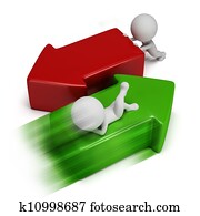 3d small people - easy success 3d small people - easy success
