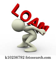 3d, zware, lening