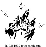 オーケストラ指揮者 イラスト K Fotosearch