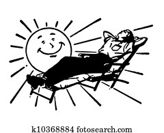 オリジナル 絵 の A Gsd 横たわる 外部 イラスト K Fotosearch