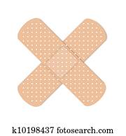 A band aid A band aid