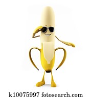 A funny banana A funny banana