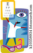 A graphic representation of optometry A graphic representation of optometry