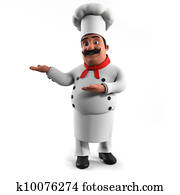 A kitchen chef A kitchen chef