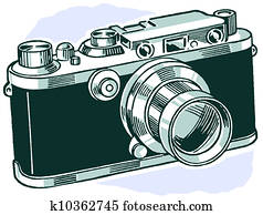 A vintage camera A vintage camera