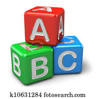 ABC color cubes ABC color cubes