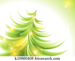 Abstract christmas tree Abstract christmas tree